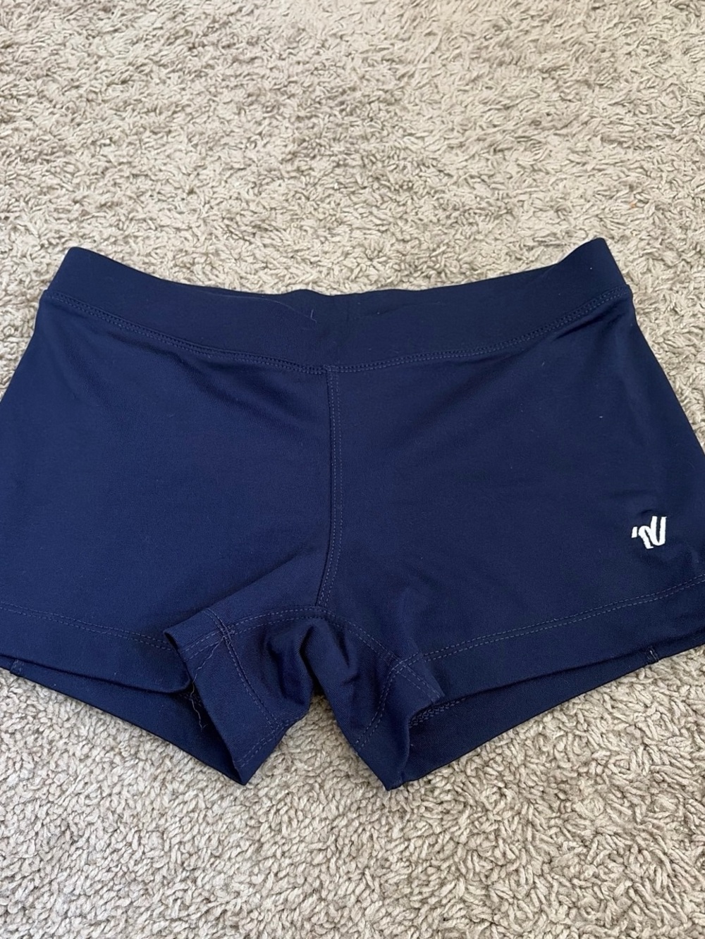 Women's Navy Active Biker Shorts